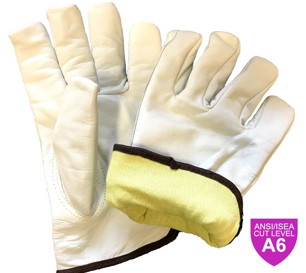 BDG 20-1-10605Y-S Gloves,Black/Yellow,Slip-On,S 56LC45
