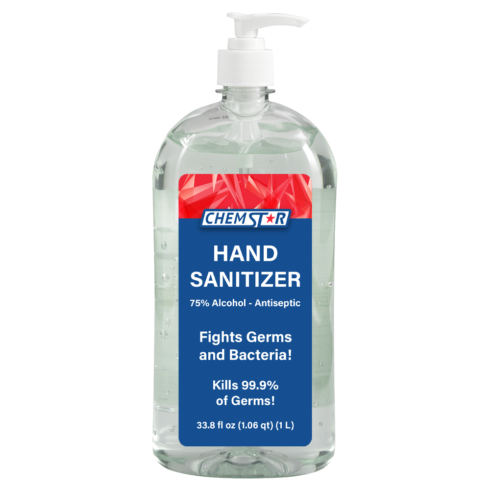 Hand Sanitizer - 75% Isopropyl Alcohol - 12 Quart Case